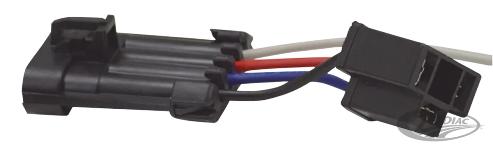 Vision X H4 to Delphi connector Harley-Davidson