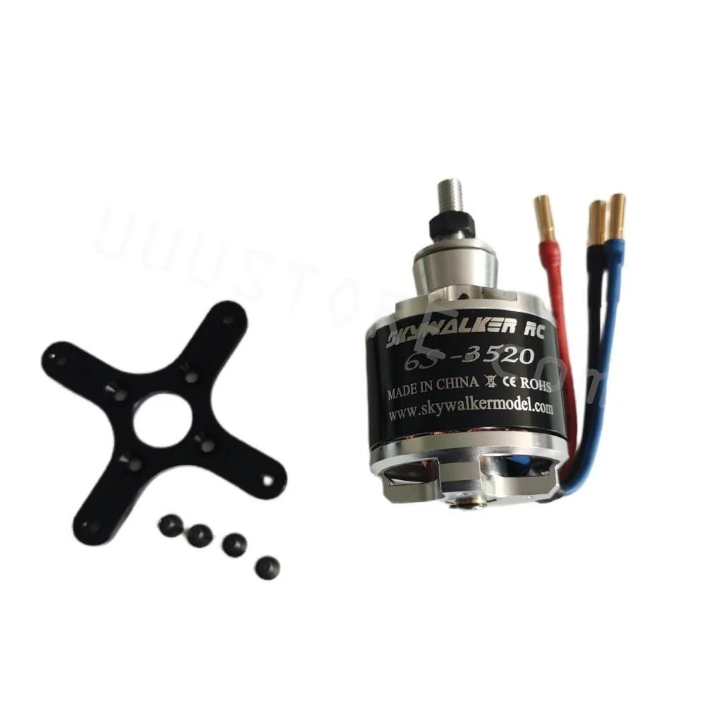 Skywalker X8 X7 Flying Wing Power Combo 12x6 Folding propeller + high performance Skywalker 3520 Motor + 60A ESC + ES08MA...
