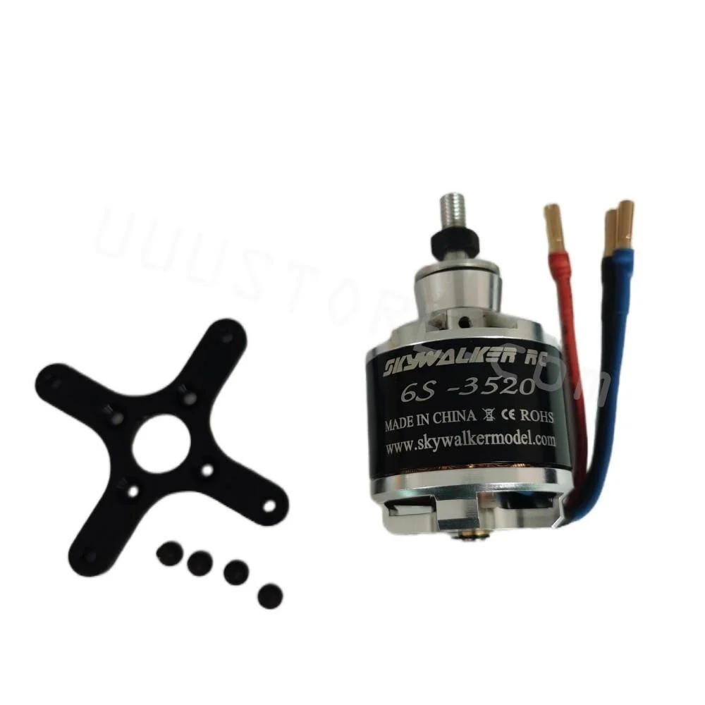 Skywalker X8 X7 Flying Wing Power Combo 12x6 Folding propeller + high performance Skywalker 3520 Motor + 60A ESC + ES08MA...