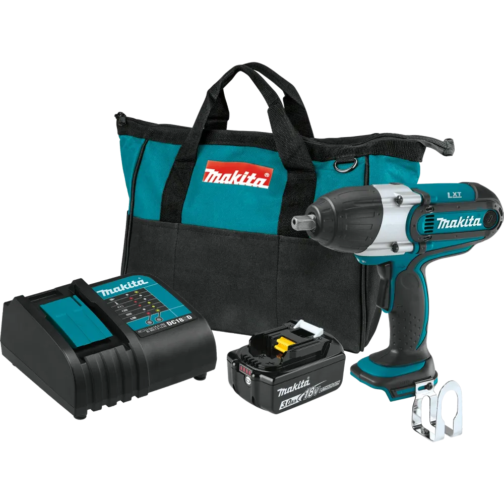MAKITA 18V LXT® 1/2" Sq. Drive Impact Wrench Kit