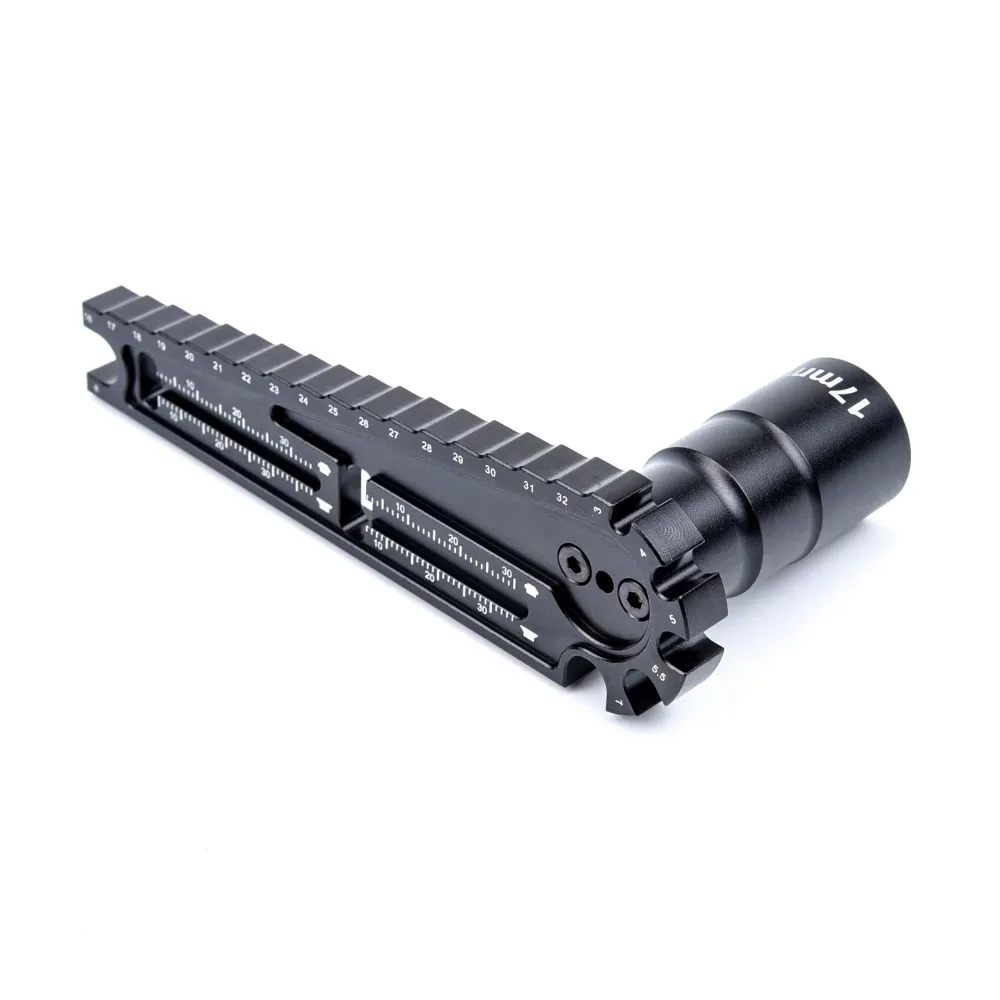 Multifunction 17mm 8mm HEX Nuts Installation Tool Vehicle Height adjustment wrench Screw length measurement RC Car