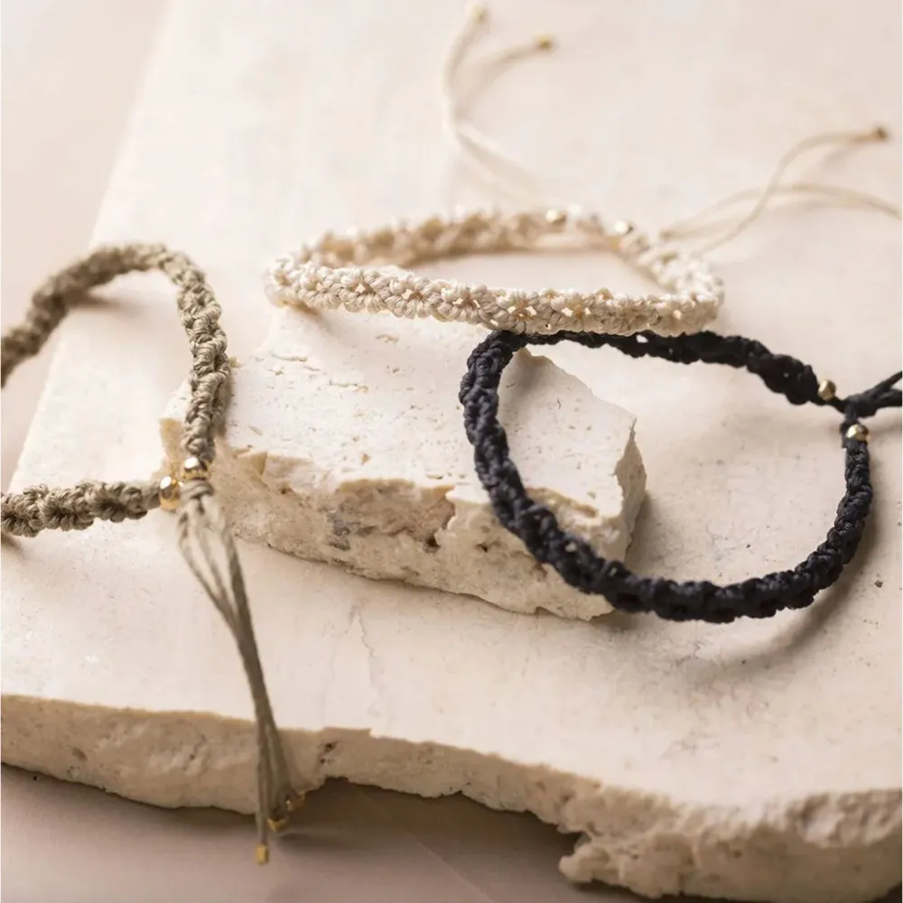 Como fazer pulseiras de micro-macramé - Kit DIY
