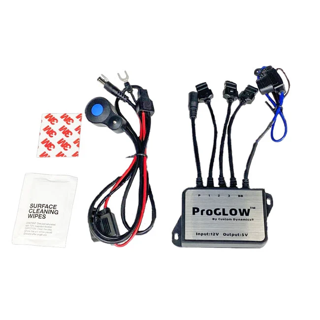 Custom Dynamics, Controlador Bluetooth Para Luces De Acento Proglow Para Moto