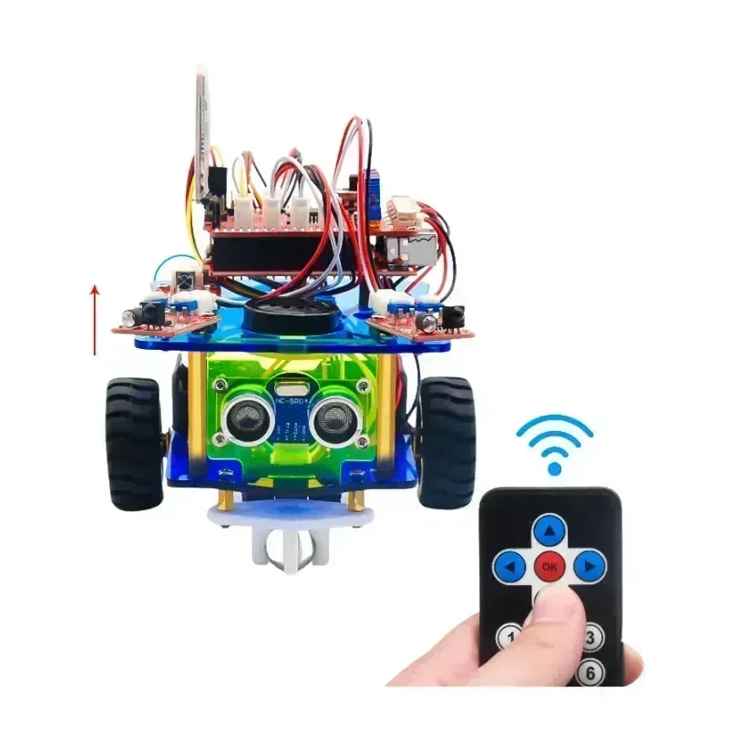 KeyeStudio Werkplekmodel Mini Bluetooth Smart Robot Car Kit V3.0