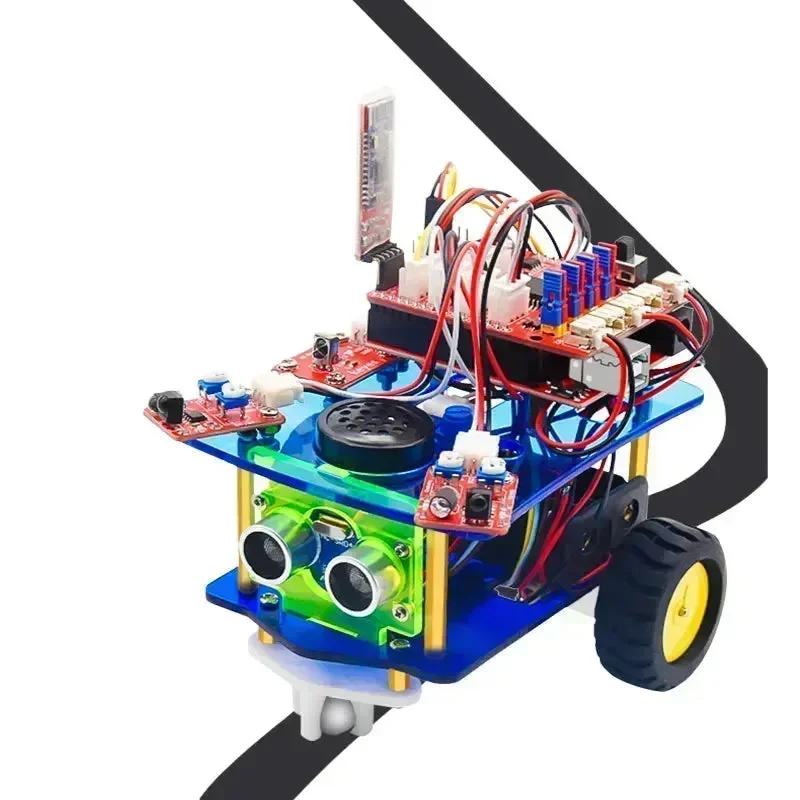 KeyeStudio Werkplekmodel Mini Bluetooth Smart Robot Car Kit V3.0