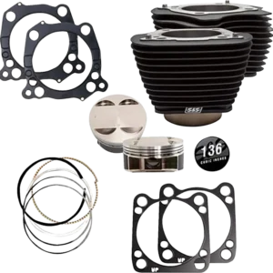 Kit Big Bore De 136” Para M-Eight Motores De 107”/114”/117” Para Harley Davidson