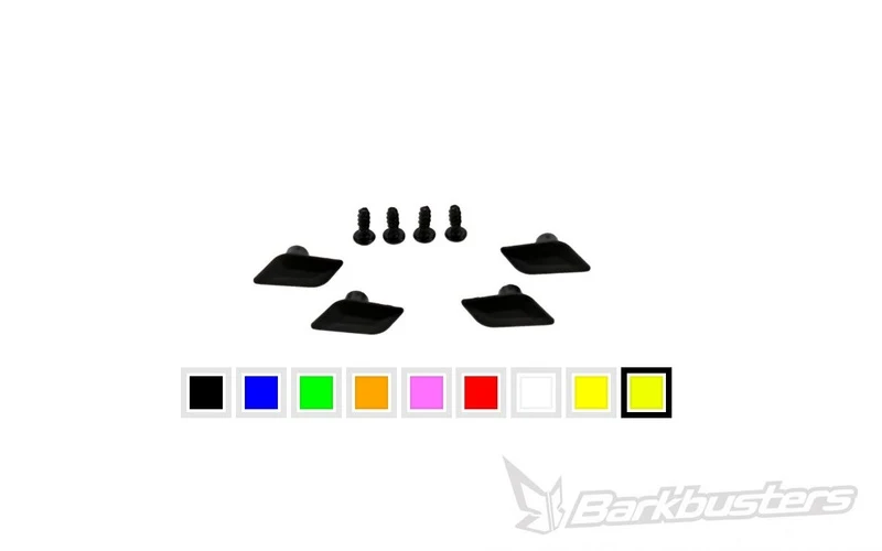 Kit de conexión de deflectores Barkbusters Color blanco