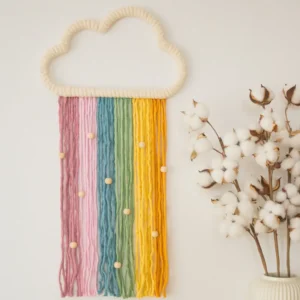 Kit DIY - Nuvem Arco-íris "Happy Cloud"