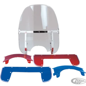 Kit De Parabrisas Transparente Para FL60-84 Para Harley-Davidson