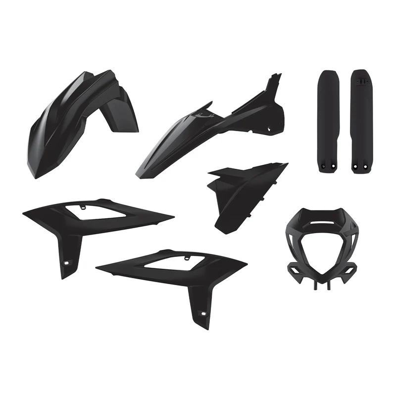 Kit de plástica Polisport Beta RR 2T/4T Negro