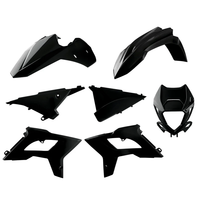 Kit de plásticos POLISPORT negro - Beta RR 2T/4T