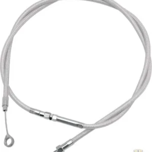 Argent Coil Wound (CW) Clutch Cable Stainless Steel Clear Coated Chroom Look 63,7" Harley-Davidson