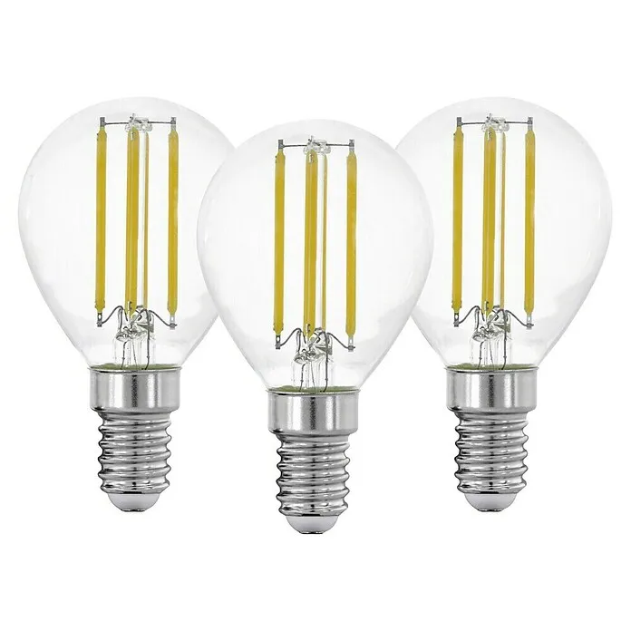 Eglo Ledlampen set - E14, Niet dimbaar, Zacht wit, 806 lm, 7 W, 3 st.