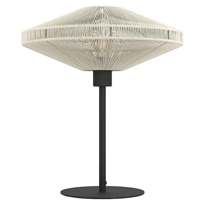 Eglo Tafellamp Midsumer - l x b x h: 38 x 38 x 44 cm, Crème, E27, Vermogen per lichtbron: 40 W
