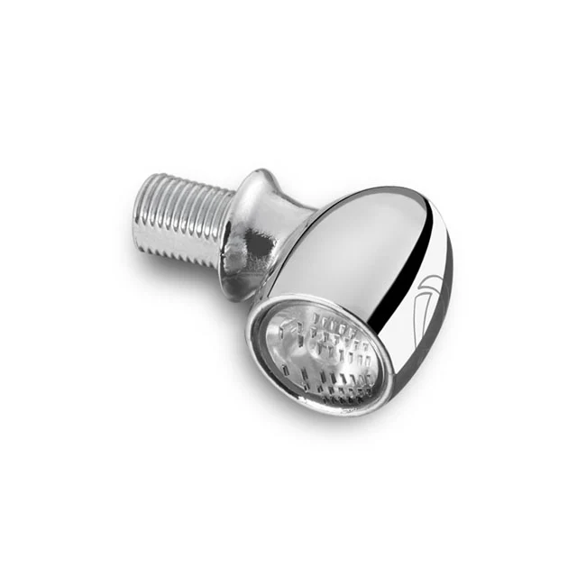 Intermitente Led Kellermann Atto Bullet Cromado ECE Para Harley-Davidson