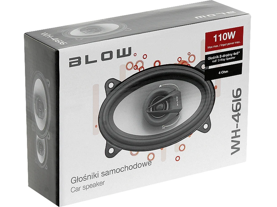 Autoluidsprekers Blazen WH-4616 4x6 "Maximaal vermogen 110W