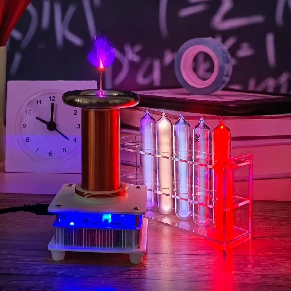 Tesla Coil Speaker Music Science Lighting Lamp from Afar