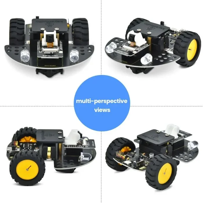 KeyeStudio ESP32-CAM Vision Zelflerend Car Arduino Robot Kit