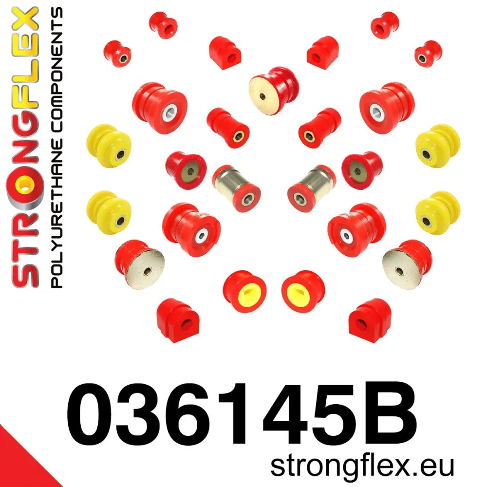 Full suspension bush kit - BMW > Serie 3 > IV E46 > E46 rwd|BMW > Serie 3 > IV E46 > E46 xi / xd|BMW > Serie 3 > IV E46 >...