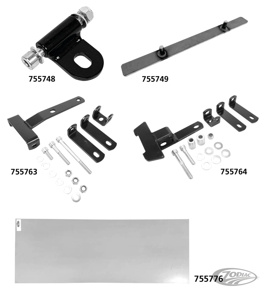 Mounting Kit , Solo Seat Handzaam XL86-03 Harley-Davidson