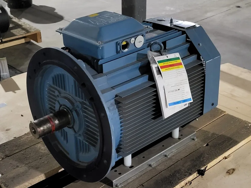 85 hp, 575 volts, 1800 rpm, 250SMA Squirrel Cage Electric Motor 3GAA252210-BEK