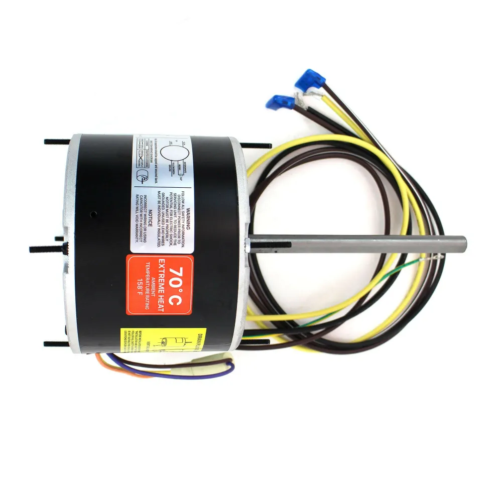 Dial 1/2 HP 1 Spd/1075 RPM 70°C Condenser Fan Motor