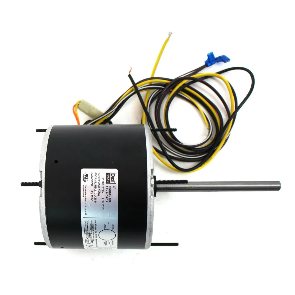 Dial 1/4 HP 1 Spd/825 RPM Condenser Fan Motor