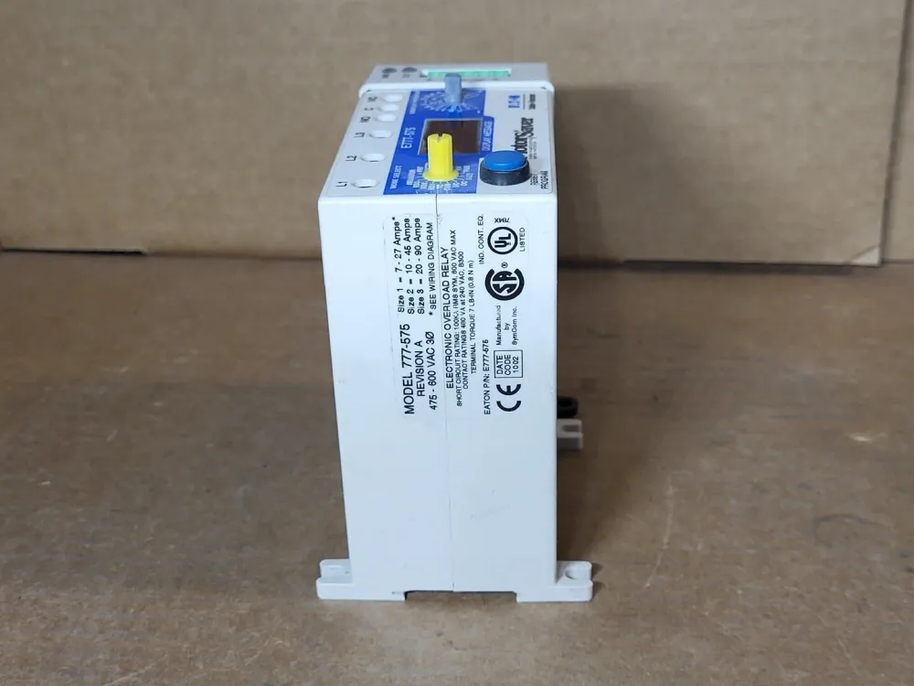 Electronic Motor Protection Relay E777-575, Series B3