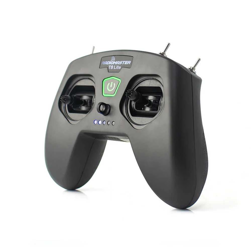 RadioMaster T8 Lite - 2.4GHz 8CH CC2500 D8 D16 V1 Protocol Potentiometer Sensor Gimbal USB-C Charging Radio Transmitter