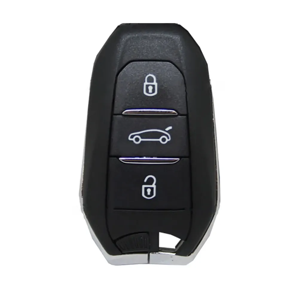 Citroen Psa Folding Remote Control Shell 3 Buttons - Va2 Profile