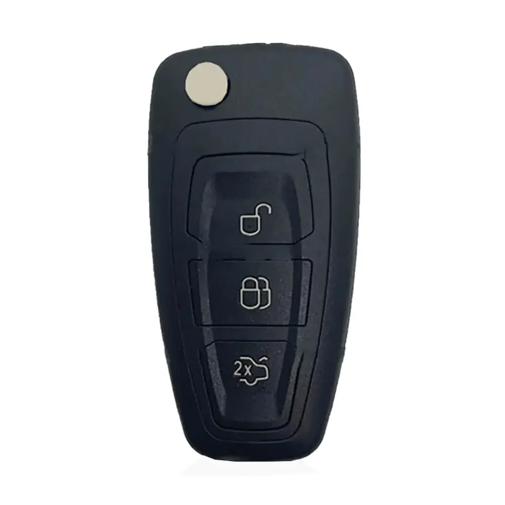 Folding Remote Control Shell Ford 3 Button - Profile Hu101