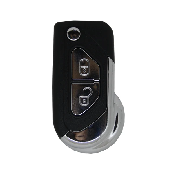 Folding Remote Control Shell Peugeot Citroen 2 Button