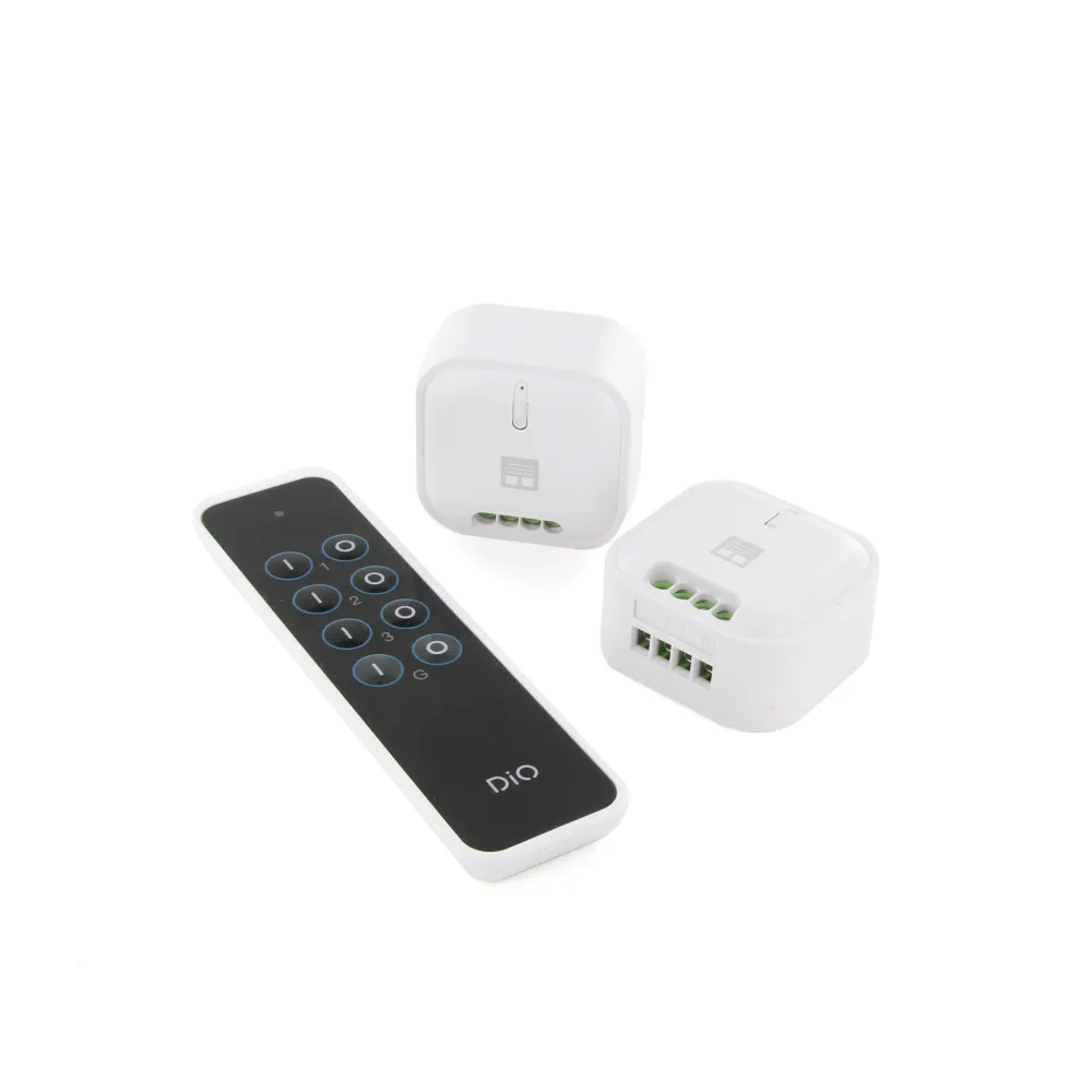 Set 2 dimmer modules shutters + 3-channel remote control