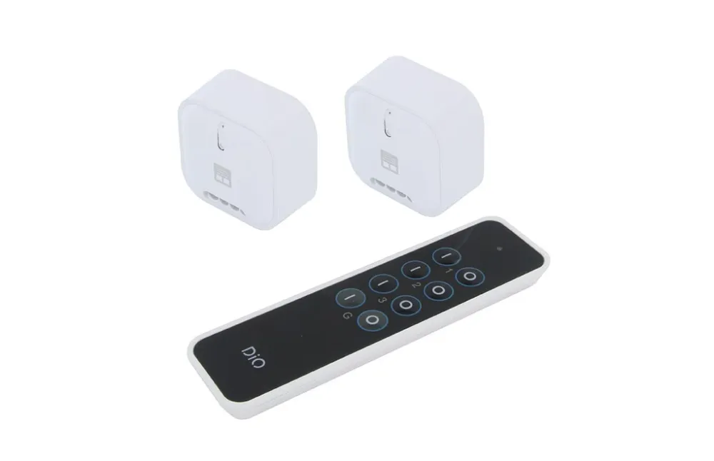 Set 2 dimmer modules shutters + 3-channel remote control