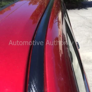 2003-2006 GMC Sierra Black Koolstof Fiber Roof Top Trim Molding Kit