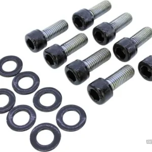 Frame Screw Kits Gloss Ebbenhout Powder Coated Harley-Davidson