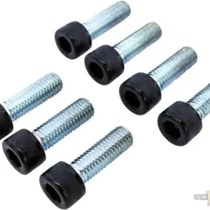 Front Fork Brackets Screw Kits Gloss Ebbenhout Powder Coated Harley-Davidson