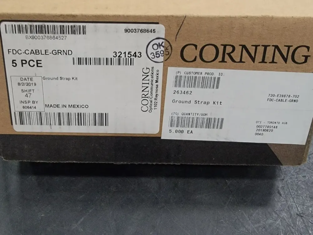 Ground Strap Kit FDC-CABLE-GRND (Box 5)