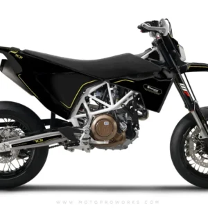 Husqvarna GRAPHICS - "ARROW" koolzwart