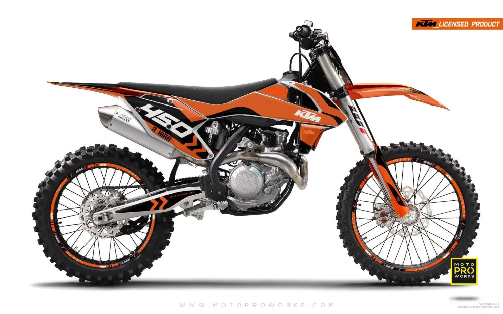KTM GRAPHICS - "ALITA" (orange/black)