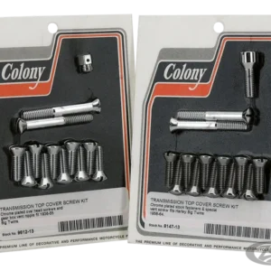 Trans top cover screw kit BT36-55 Chr Harley-Davidson