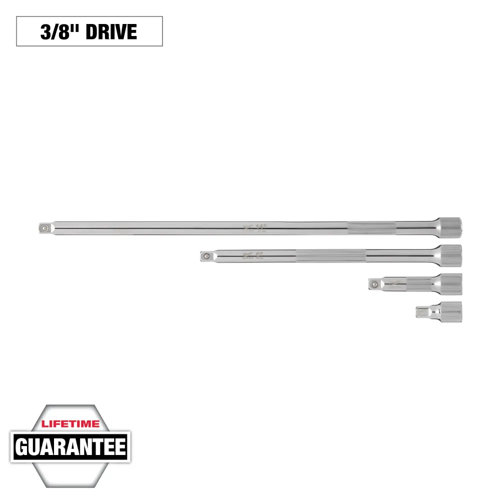 MILWAUKEE 4 PC. 3/8" Drive Extension Set