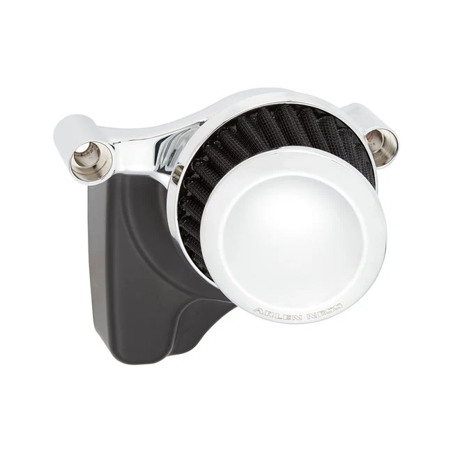 Arlen Ness, Kit De Filtro De Aire M8 Pocket 22°. Cromo Para Harley Davidson