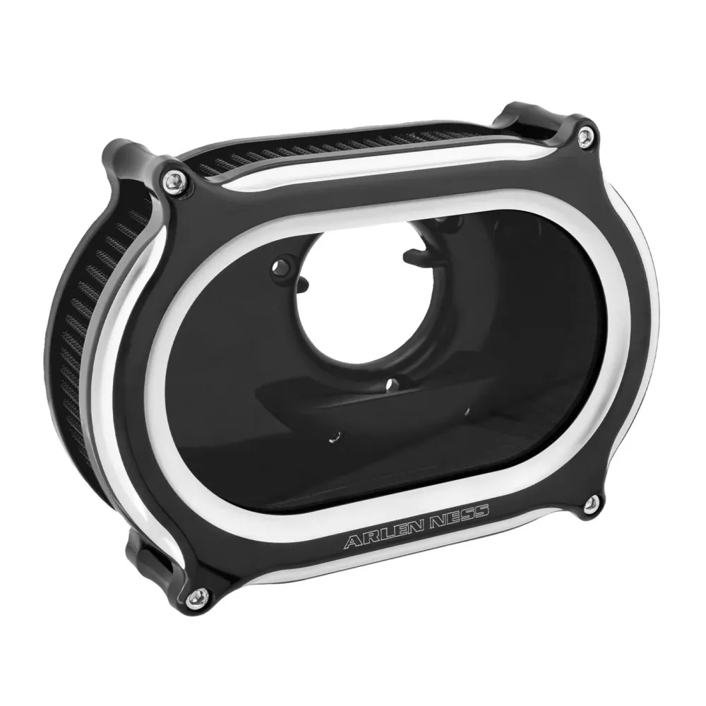 OEM Kwaliteit Arlen Ness, Kit De Filtro De Aire Method CC Negro Para Harley Davidson