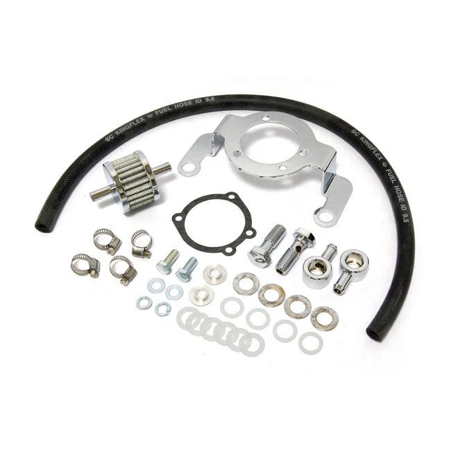 OEM Kwaliteit Kit De Soporte Adaptador Del Filtro De Aire Cromo Para Harley Davidson