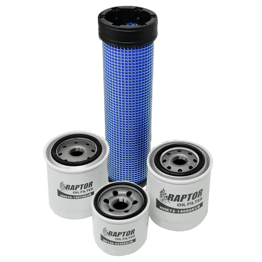 Raptor Filter Kit Kubota RTV500 standaard maat