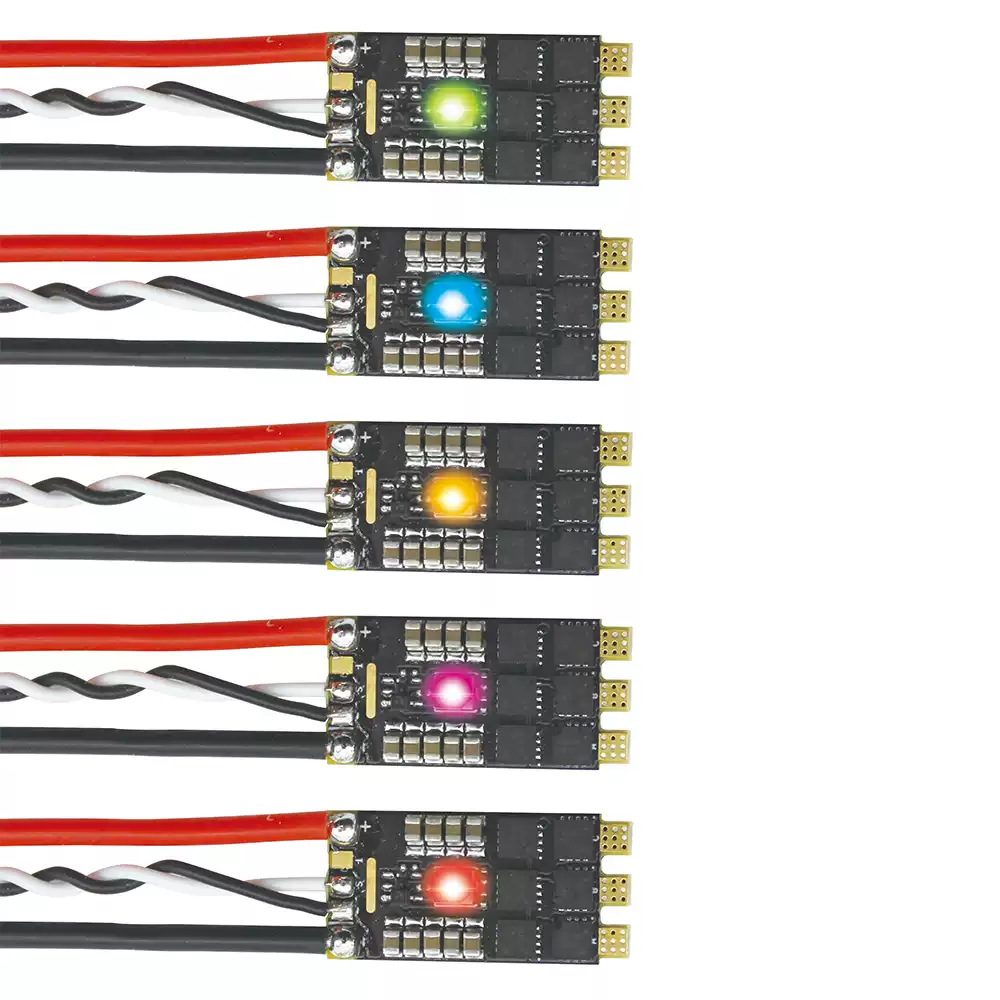 HAKRC BLS 20A BLHeli_S ESC Instelbaar LED – 2–5S, DShot600, Damped Light, FPV Racing Ready