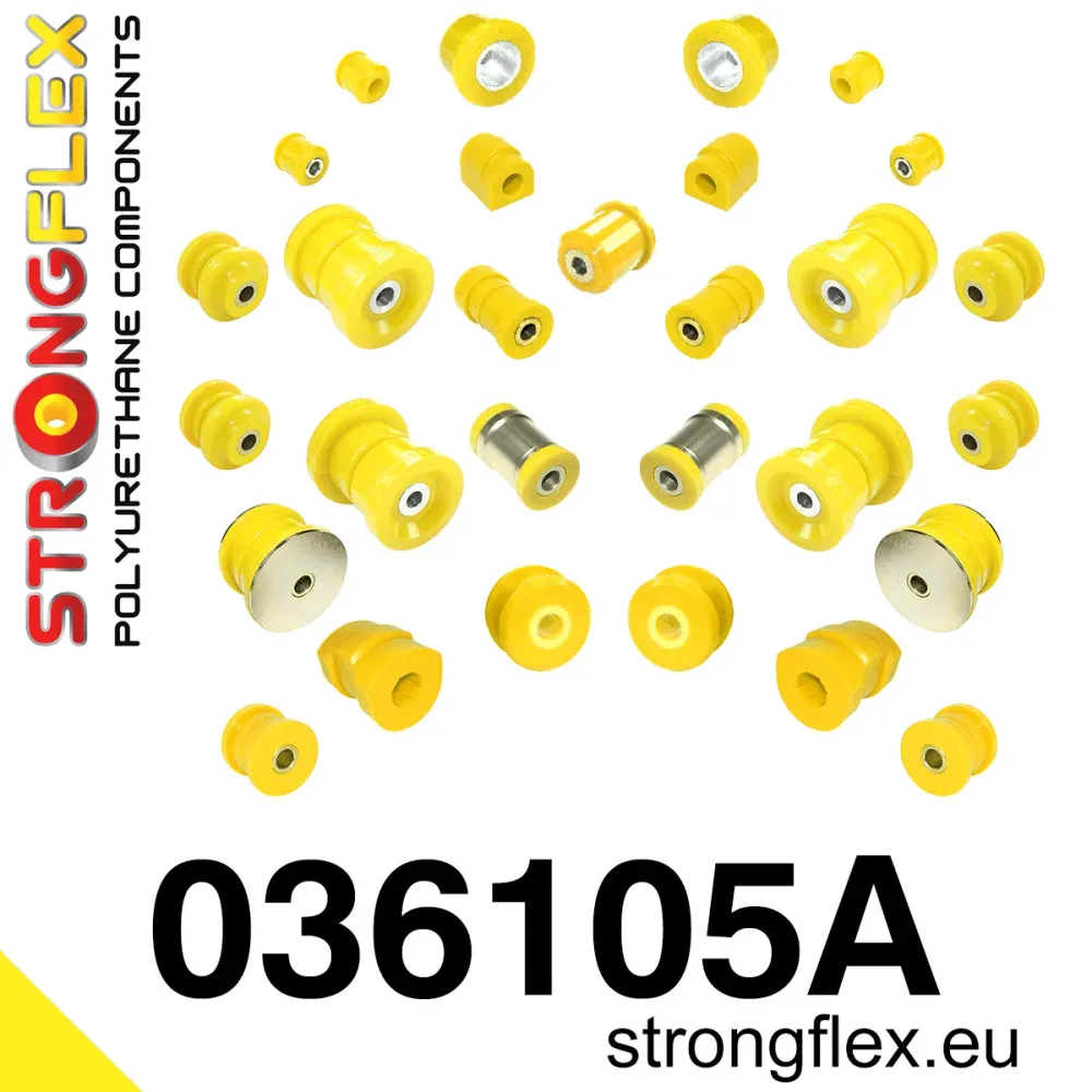 Full suspension bush kit SPORT - BMW > Serie 3 > III E36 > E36 M3|BMW > Serie 3 > III E36 > E36