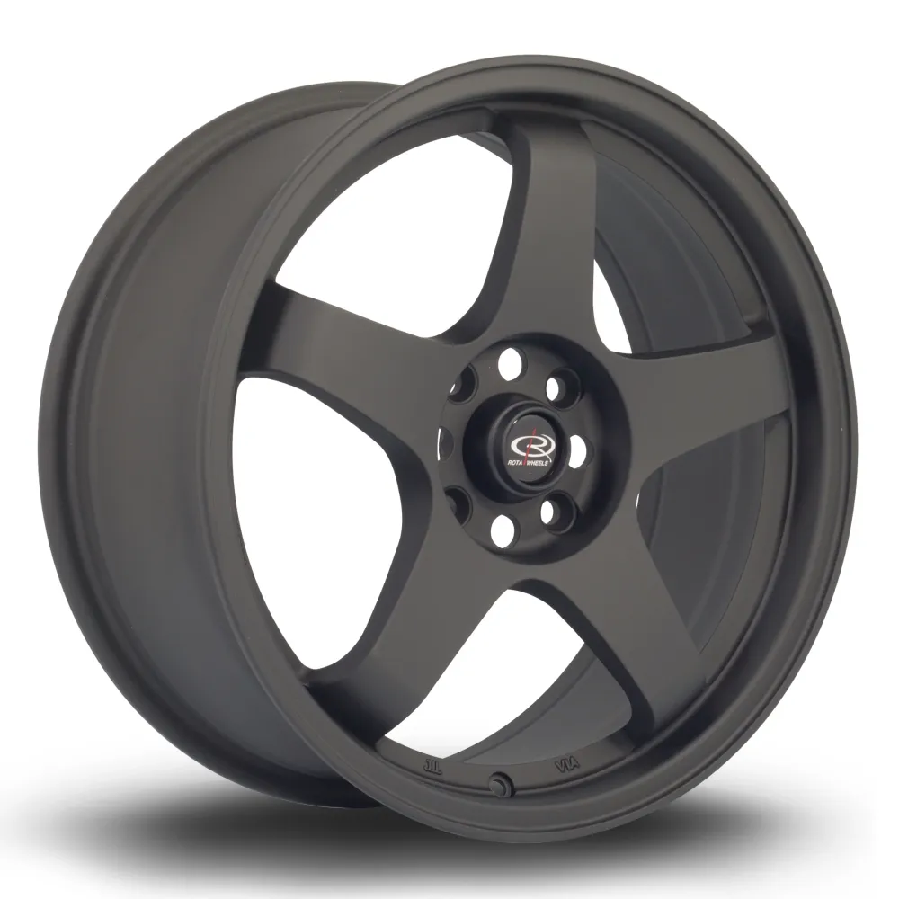 Rota GTR 17x7.5" 4x108 ET45, Flat Zwart