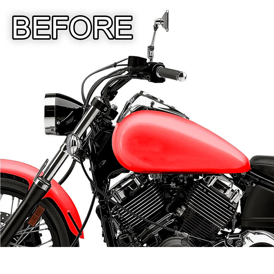 YAMAHA Chroom Trim Kit - Gas Tank, Fenders, Windshield, Saddlebags 10 ft